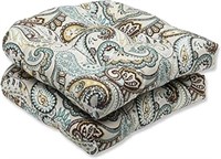 Pillow Perfect Paisley Indoor/outdoor Chair Seat