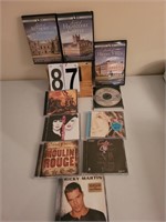 7 CD's w/ Celine Dion ~ 3 DVD's Secretes of Henry