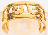 Jewelry 18kt Yellow Gold Ring