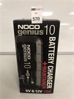 NOCO GENIUS 10 BATTERY CHARGER + MAINTAINER