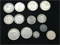 3.85 oz of 1920s-50s International Coins