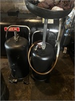 2-Portable 20 Gallon Waste Oil Drainer