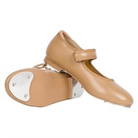 WF1292  Dynadans Velcro Tap Shoes Brown