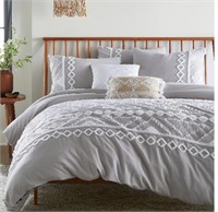 $167.00 Levtex Home Harleson Gray Comforter Set