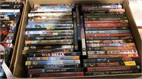 Box Lot of 45 DVDs