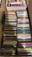 Box lot of 80+ CDs including Rob zombie Garth