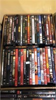 Box lot of 40 DVDs