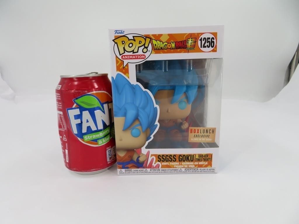 Funko Pop #1256, SSGSS Goku '' exclusive ''