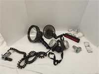 Flood Light and Fan for Car, Plug ins and more