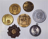 1933 Worlds Fair 1893 1901 Pan American Medal Lot