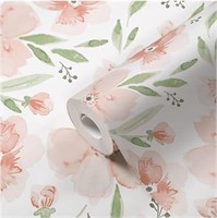 Crane Baby Floral Wallpaper For Nursery, Removable