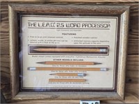 Framed Lead 2.5 Word Processor Pencils
