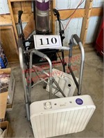 2 walkers bissell vacuum box fan