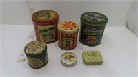 vintage decorative tins
