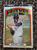 1972 Topps Ralph Garr - MLB Braves