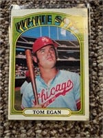 1972 Topps Tom Egan - MLB White Sox