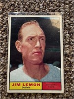 1961 Topps #450 Jim Lemon