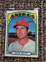 1972 Topps Jack Hiatt - MLB Astros