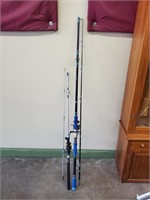 2 Surf Casting Rods with Reels