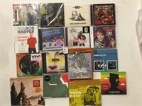 ASSORTED CDS & DVDS