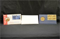 1973 UNCIRCULATED COIN SET AND MEDALS
