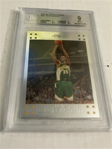 Kevin Durant RC 2007-08 Topps Mint 9 Beckett