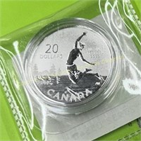 2014 Canada 9999 fine silver 20 dollar coin, Pièce