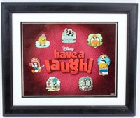 Disney "Have a Laugh" Framed Pins LE 200