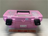 LOVELY SEWING CASE WITH SEWING CONTENTS