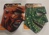 Full Face Mask "Devil/Green Reptile"
