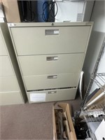 Hon 4 Drawer Lateral File Cabinet