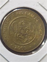 2003 Chuck e. Cheese token