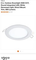 RECESSED LED LIGHT (OPEN BOX, NEW)