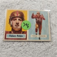 1957 Topps Football Volney Peters