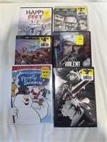 6Pk DVD MOVIES