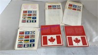 6 pages of Canadian 17 cent stamps