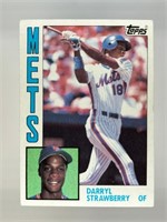 1984 Topps #182 Darryl Strawberry Rookie RC