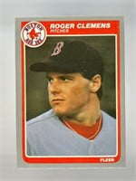 1985 Fleer Roger Clemens Rookie RC Sharp
