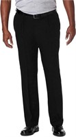 Haggar mens Cool 18 Pro Classic Fit Pleat Front Hi