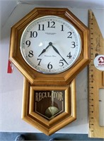 Sterling & Noble quartz regulator clock