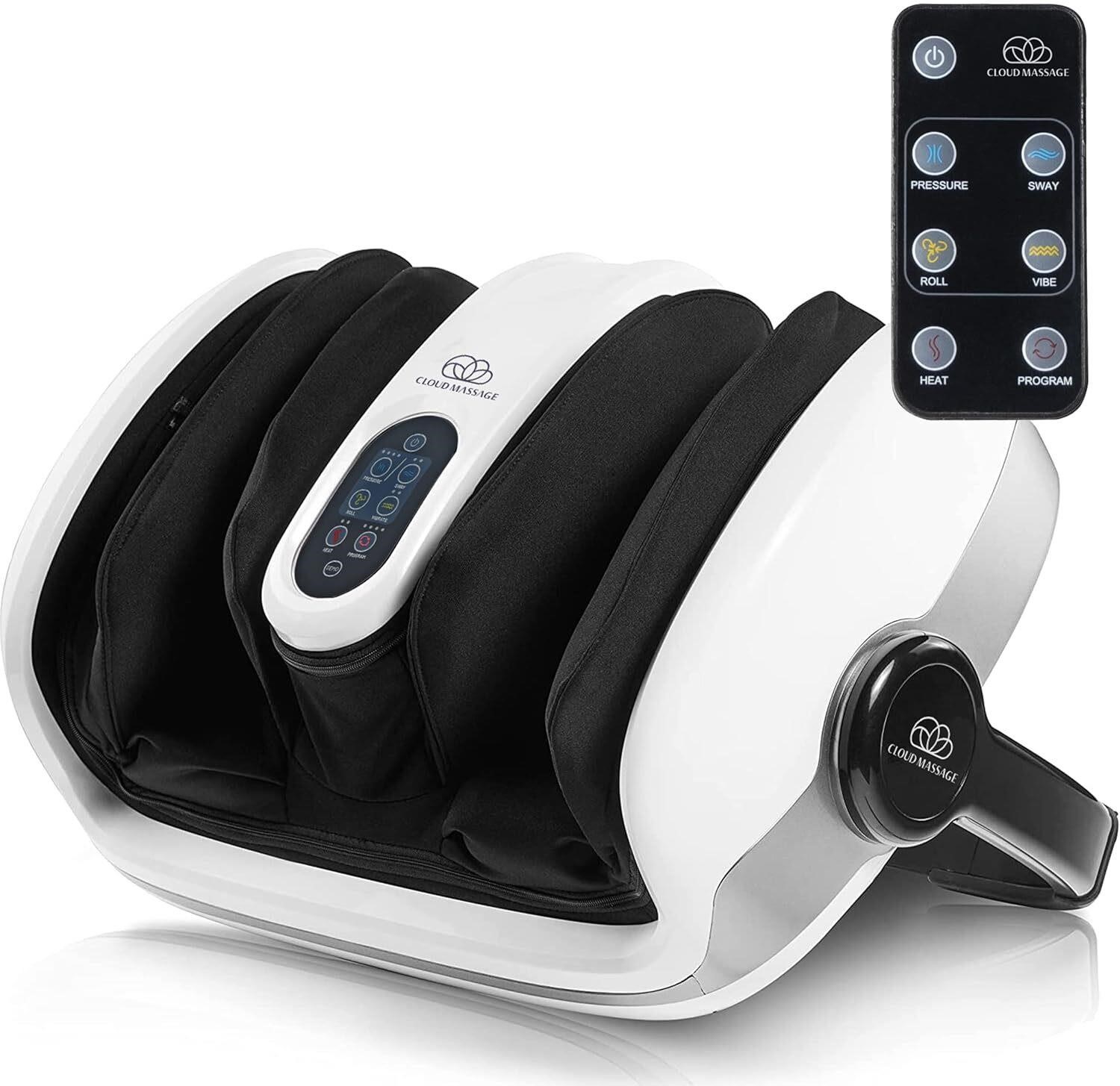 $350  Cloud Massage Shiatsu Foot Massager - White