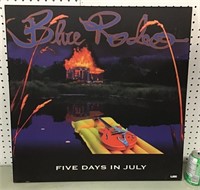 Blue Rodeo drymounted poster 25"x25"