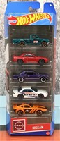 Hot Wheels Nissan 5-pack - new