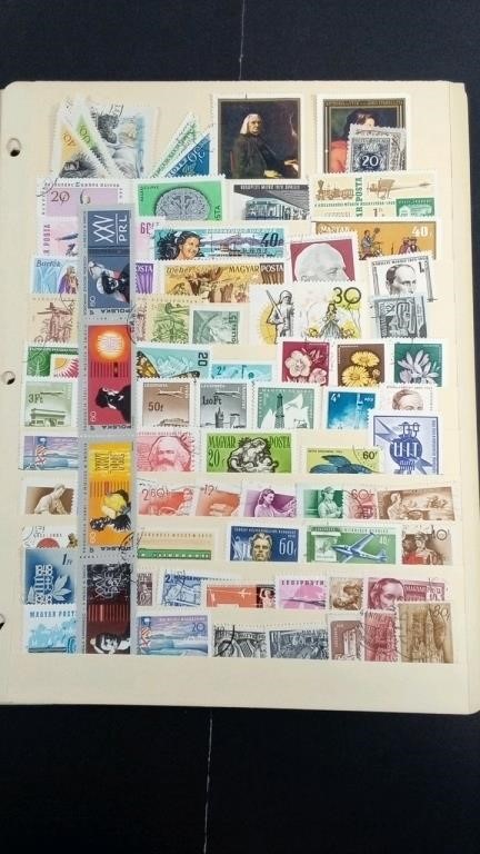 WORLD STAMPS - Used over 240