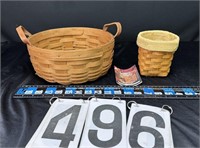 2 Longaberger baskets