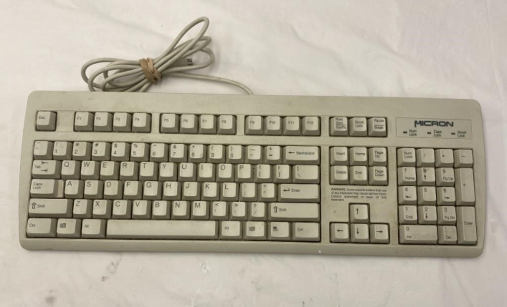 Micron Keyboard, Untested