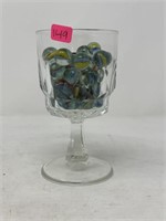 Decorative cup With Marbles