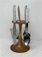 Kitchen Utensil Holder with Utensils