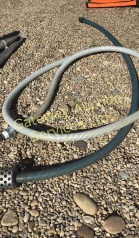 2 suction hose appox 20 ft