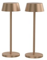 *Sealed* 2-Pk Dawnrise Rechargeable LED Table Lamp